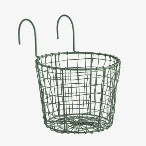 Madam Stoltz - Urtepotteholder m/kroge Gr�n 20x24 cm.