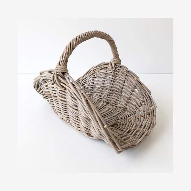 Aafod - Pejsekurv Gr� Rattan 