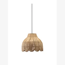 Loftlampe Pia Natur Flet 24 cm. 