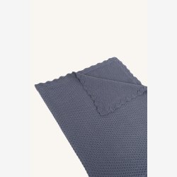 Hust &amp; Claire - Babyt�ppe - Blue Storm 65x90 cm.