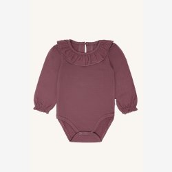 Hust &amp; Claire - Body m. LS - Plum