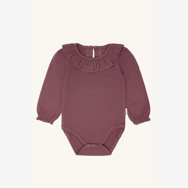 Hust &amp; Claire - Body m. LS - Plum