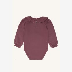 Hust &amp; Claire - Body m. LS - Plum