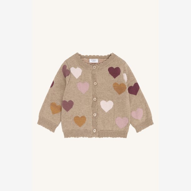 Hust &amp; Claire - Tr�je - Beige m. Hjerter