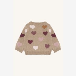 Hust &amp; Claire - Tr�je - Beige m. Hjerter
