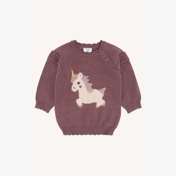 Hust &amp; Claire - Tr�je - Plum m. Enhj�rning