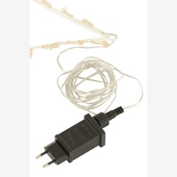 J-Line - Stjerne m/LED lys Hvid 30 x 30 cm.