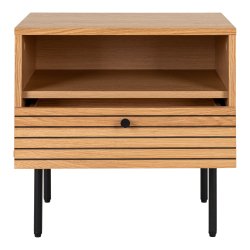 House Nordic - Kyoto hjrnebord egefiner,  50x40x50 cm