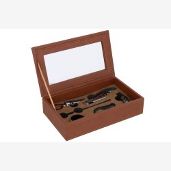 J-Line - Vin S�t m/7 dele i �ske Cognac 