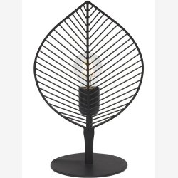 PR HOME - Elm bordlampe, sort, 32,5 cm