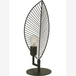 PR HOME - Elm bordlampe, sort, 42 cm