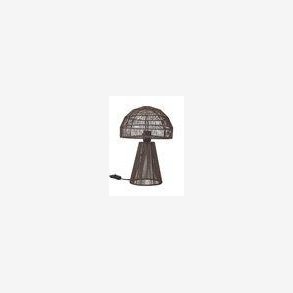 PR HOME - Porcini bordlampe, brun, 37 cm