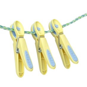 Notre Dame - T�jklemme Pastel gul/bl�