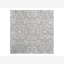 Chic Antique - Serviet m/mnster papir L: 16 B: 16 cm. Gr