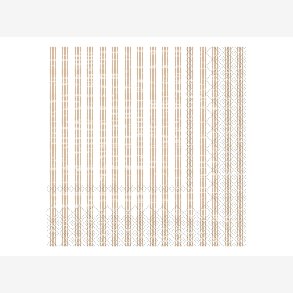 Chic Antique - Serviet m/striber papir L: 16 B: 16 cm. Hr