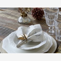 Chic Antique - Papir Servietter m/Ginkgo Biloba Blade 16,5x16,5 cm. 20 stk. pr. pakke 