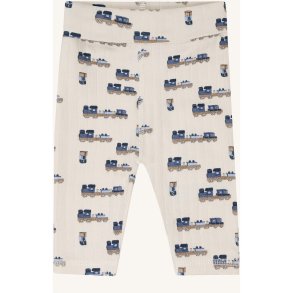 Hust&Claire - Leggings m. tog - Off White