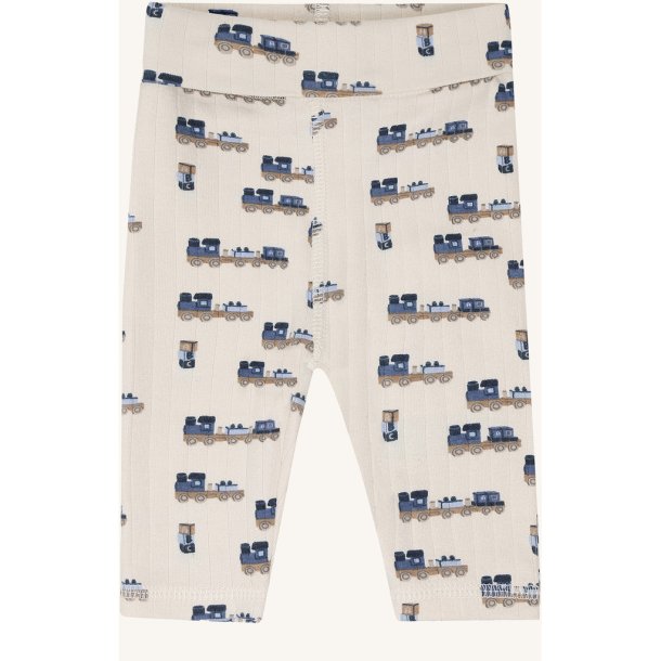 Hust&Claire - Leggings m. tog - Off White