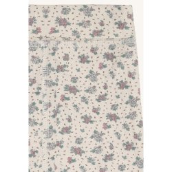 Hust&Claire - Leggings m. Blomster - Off White