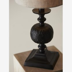 PR HOME - Flory lampefod, sort, 33 cm