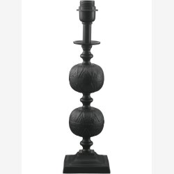 PR HOME - Flory lampefod, sort, 45 cm