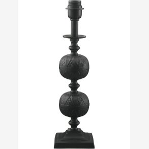 PR HOME - Flory lampefod, sort, 45 cm