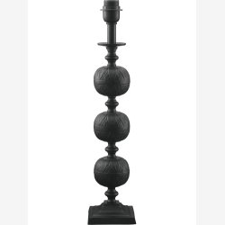 PR HOME - Flory lampefod, sort, 57 cm