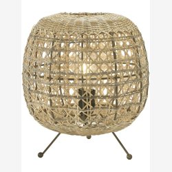 PR HOME - Wickham bordlampe, beige, 30 cm