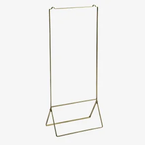Madam Stoltz - Jernstativ, Antik Messing 51x25x122 cm