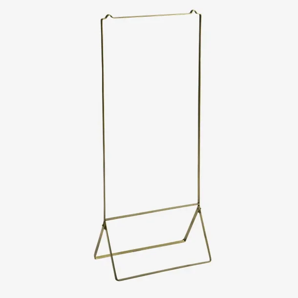 Madam Stoltz - Jernstativ, Antik Messing 51x25x122 cm