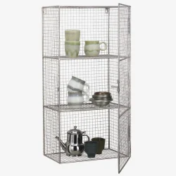 Madam Stoltz - Vgskab i jern, 38x24x76 cm