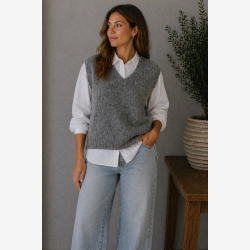 Marta Du Chateau - MdcMarlene Vest Gr� Onesize