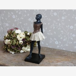 Chic Antique - figur Ballerina H39/L17/B13 cm mocca poly 