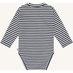 Hust &amp; Claire - Body - Navy m. striber og rensdyr