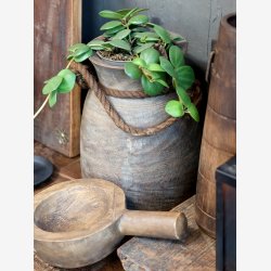 Chic Antique - Grimaud Ske m/hndtag t/deko - genbrugstr L: 23 B: 15 cm.