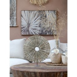 Chic Antique - dekor p fod, H37/L32,5/B8 cm natur