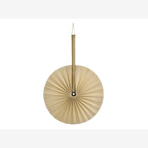 Chic Antique - Vifte t/dekoration Bambus H: 49 : 32 Natur