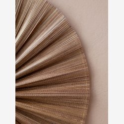 Chic Antique - Vifte t/dekoration Bambus H: 49 : 32 Brun