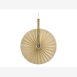 Chic Antique - Vifte t/dekoration Bambus H: 53 : 42 cm. Natur