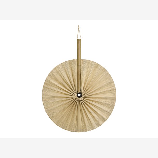 Chic Antique - Vifte t/dekoration Bambus H: 53 : 42 cm. Natur