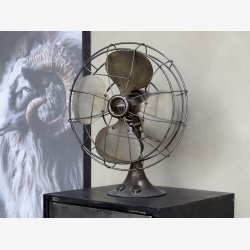 Chic Antique - Blser/Ventilator Deko jern/messing H: 37 L: 31 W: 21 cm. 