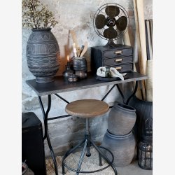 Chic Antique - Blser/Ventilator Deko jern/messing H: 37 L: 31 W: 21 cm. 