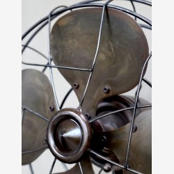 Chic Antique - Blser/Ventilator Deko jern/messing H: 37 L: 31 W: 21 cm. 