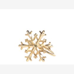 Chic Antique - Servietring Snefnug Messing