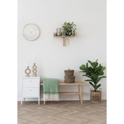 My Cozy House - Plaid uld mix, gr�n 130x170 cm.