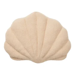 House Nordic - Darling Pude Muslingeskal Beige 100% Polyester 33x45 cm.