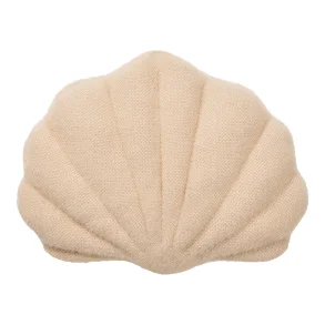 House Nordic - Darling Pude Muslingeskal Beige 100% Polyester 33x45 cm.