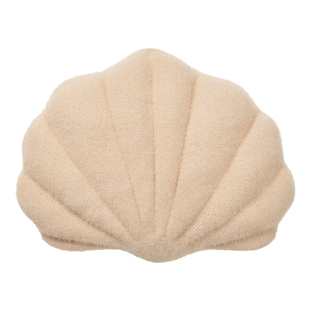 House Nordic - Darling Pude Muslingeskal Beige 100% Polyester 33x45 cm.
