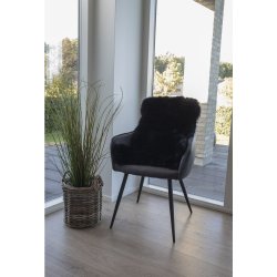 House Nordic - lammeskind, sort 50x85 cm