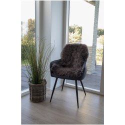 House Nordic - lammeskind, brun 50x85 cm